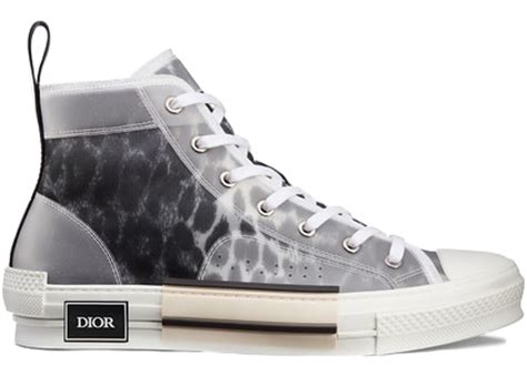 Dior Dior B23 high top grey leopard 